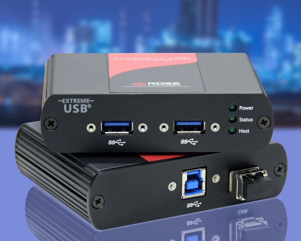 CrystalLink USB3.1 Fiber Dual Port