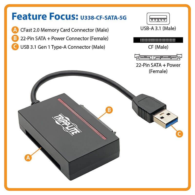 U338-CF-SATA-5G